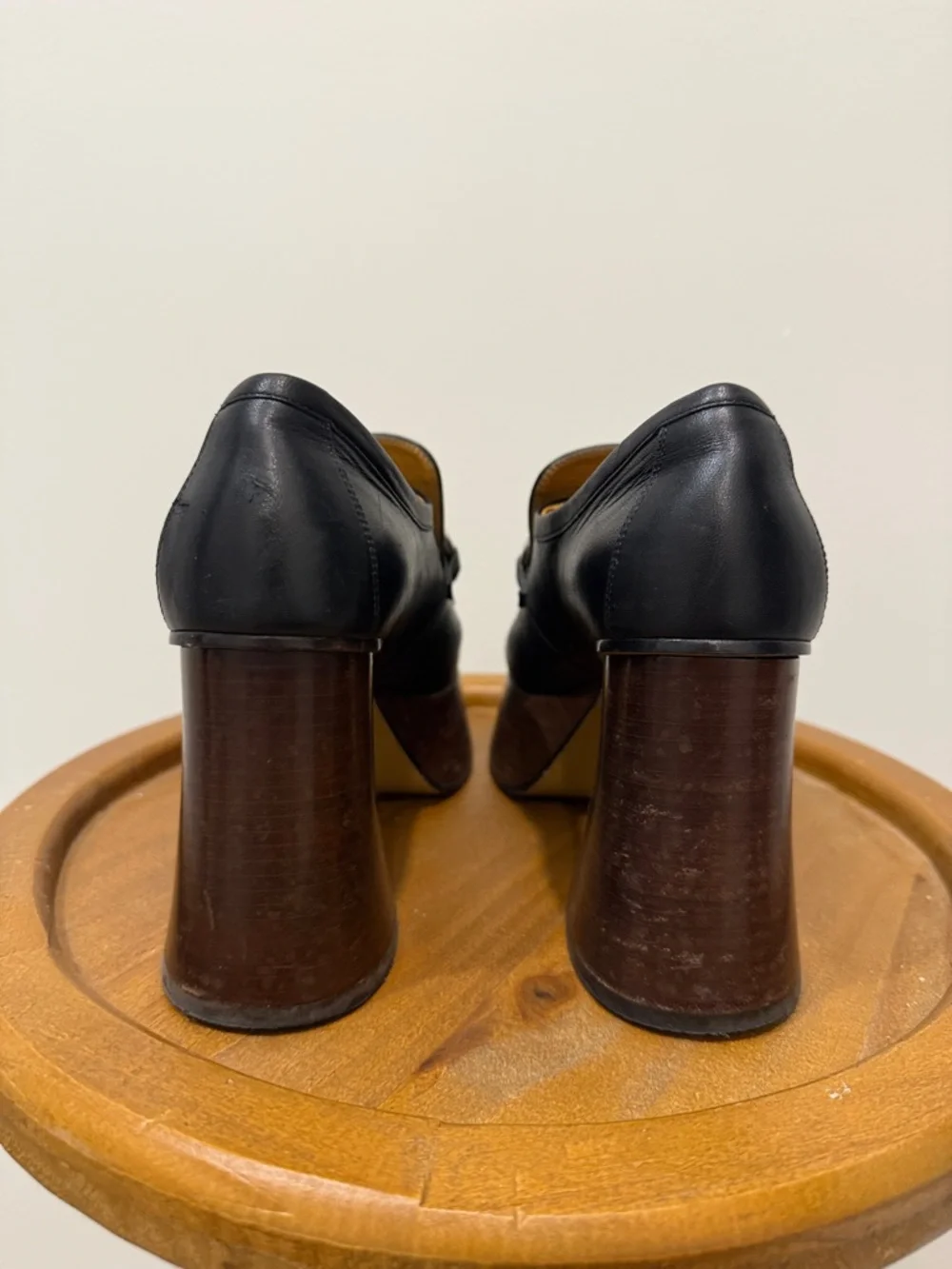 Gucci Houdan Horsebit Platform Loafers - Vintage - Picture 3 of 13